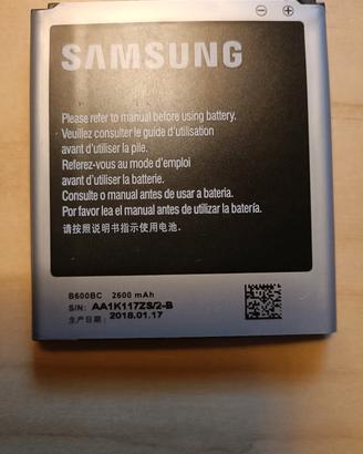 Batteria originale Samsung x S4 (2 pezzi)
