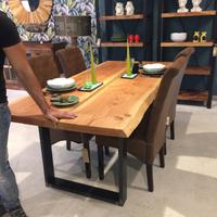 Tavolo design industriale per 6 persone