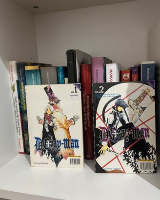 D. Gray man vol 1 e 2 Italiano
