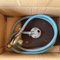 Bunsen Becco GPL VINTAGE completo tubo regolatore