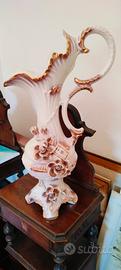 Brocca ceramica Capodimonte
