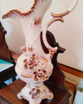 Brocca ceramica Capodimonte