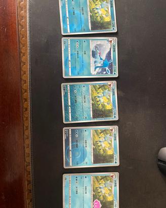 Pokemon Glaceon mini set