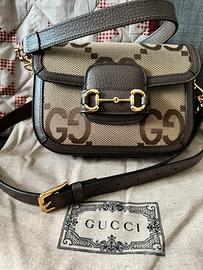 Borsa GUCCI Jumbo GG Horsebit 1955