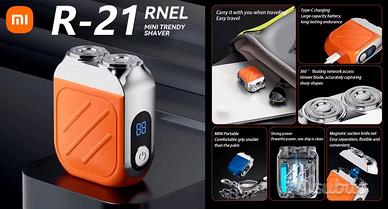 mini rasoio  portatile ricaricabile USB  (NUOVO)
