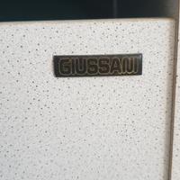 Mobiletto asse da stiro Giussani bianco con ruote