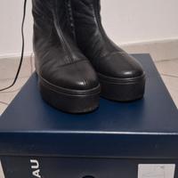 Stivaletti Platform in pelle