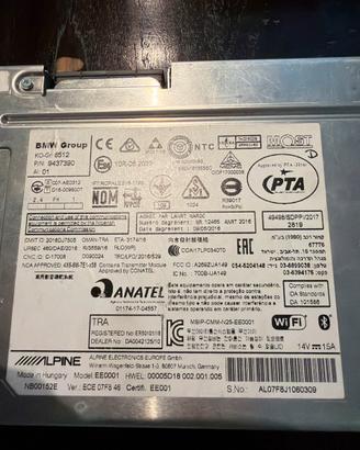 ENTRYNAV 2. BMW MINI  con fibra ottica