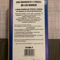 Tendina luminosa natalizia nuova Natale luci