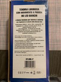 Tendina luminosa natalizia nuova Natale luci