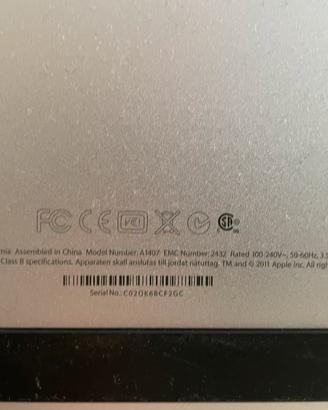 Monitor Mac 27”” non utilizzo