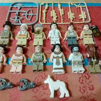12 minifigure compatibili lego mummia film