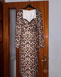 Vestito leopardato