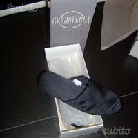 Scendiletto uomo in seta, pantofole