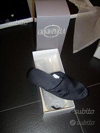 Scendiletto uomo in seta, pantofole