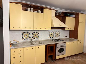 Cucina da falegnameria .