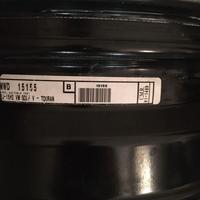 4 Cerchi acciaio da 15 pollici Volkswagen