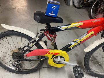 Bicicletta 20 usata  +  camera d’aria.