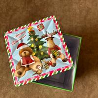 Scatola natalizia in latta 🎄#idearegalo