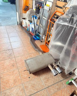 Scarico con valvola senza opf per mini f56