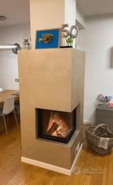 Caminetto stufa a legna Piazzetta