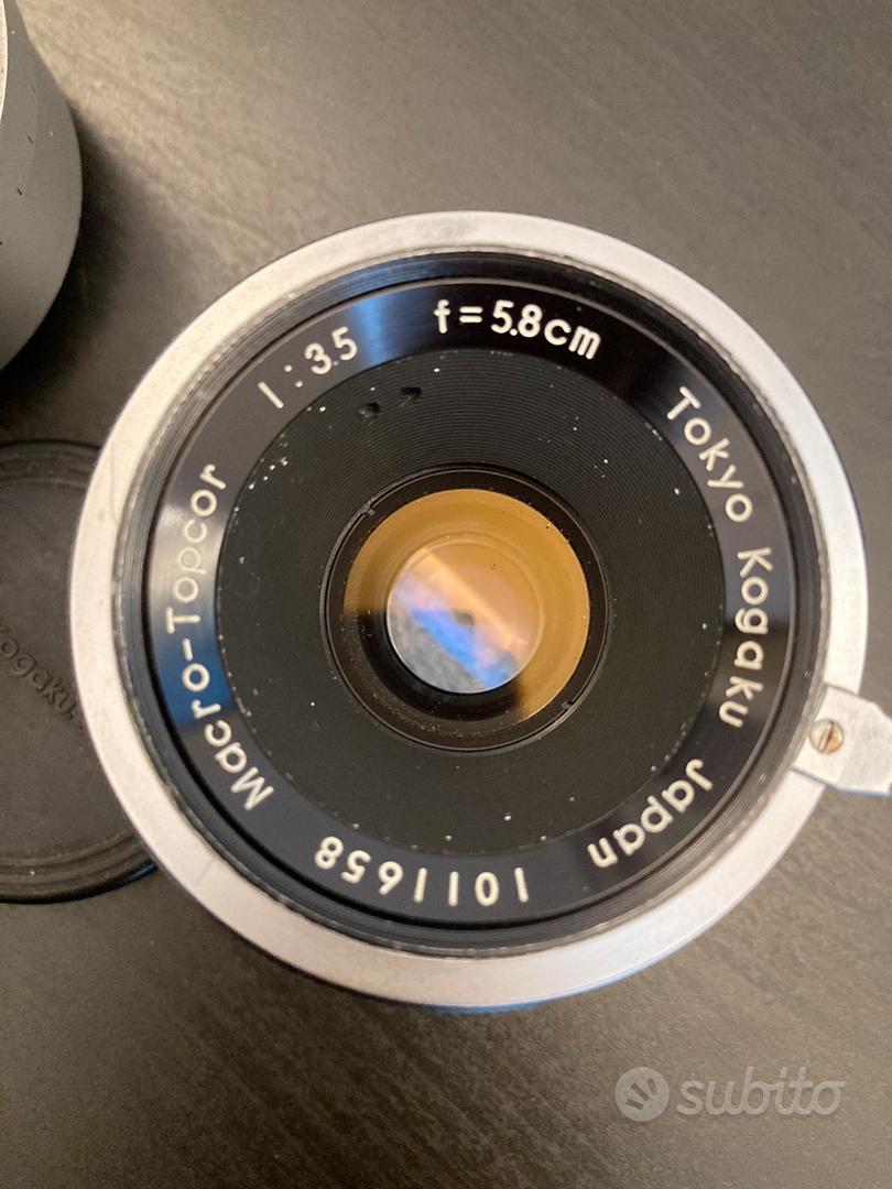 Exakta E Topcon RE Body & Copriobiettivo Posteriore Di Forster UK - Foto 8