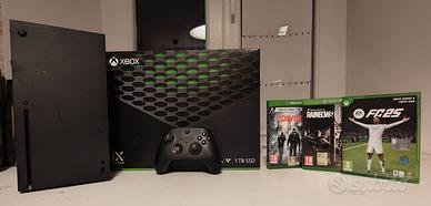 XBOX SERIE X 1TB COME NUOVA