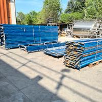 scaffalatura industriale per pallet usata