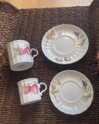 2 tazzine caffè the Mikasa Japan Cajos Belle Terre