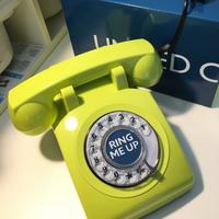 Telefono vintage Benetton funzionante verde mela