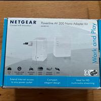 Netgear PawerLine Extender i internet games