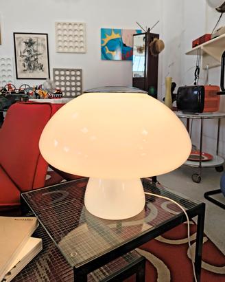 Lampada vetro plastica anni 70
