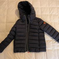 Piumino Nero Save The Duck 12 anni