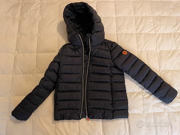 Piumino Nero Save The Duck 12 anni