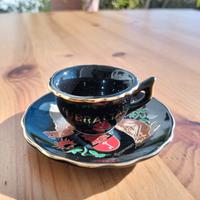 Tazzina e piattino vintage porcellana Gibilterra