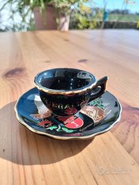 Tazzina e piattino vintage porcellana Gibilterra