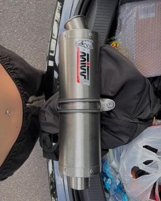 Scarico terminale Mivv Oval inox omologato