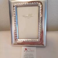 cornice argento, nuova