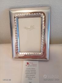 cornice argento, nuova