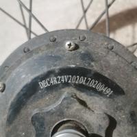 motore bicicletta pedalata assistita