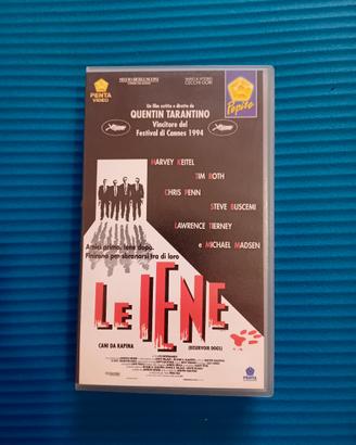 VHS film le iene di Quentin Tarantino 