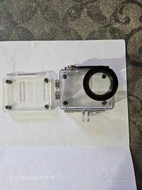 Custodia impermeabile subacquea per action cam  go