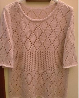 Maglione cotone lino