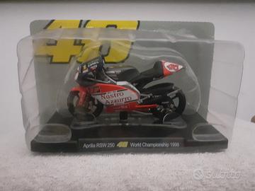 Modellino Aprilia RSW 250 Valentino Rossi 1998