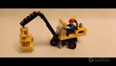 Lego Classic town 6678 vintage 1980 escavatrice