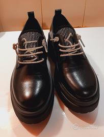 sneakers eleganti con zeppa e strass Melissa 39