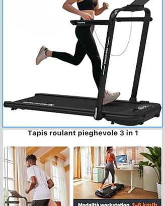 Tapis roulant  pieghevole