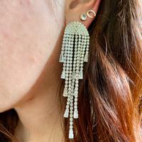 Orecchini pendenti strass elegantissimi