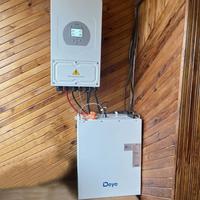 Impianto 10kw fotovoltaico 6kw off grid accumulo