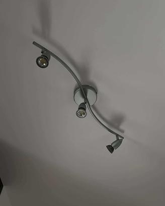 Lampadario a 3 faretti orientabili - onda